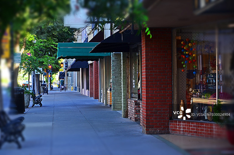 林地主街道图片素材