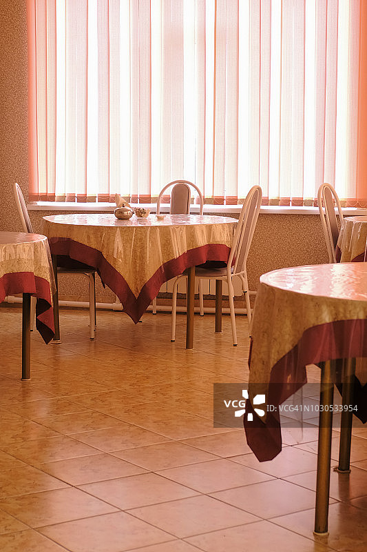 俄罗斯达吉斯坦共和国杰尔宾特的咖啡馆内景图片素材