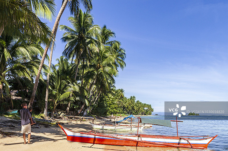 菲律宾棉兰老岛海岸线图片素材