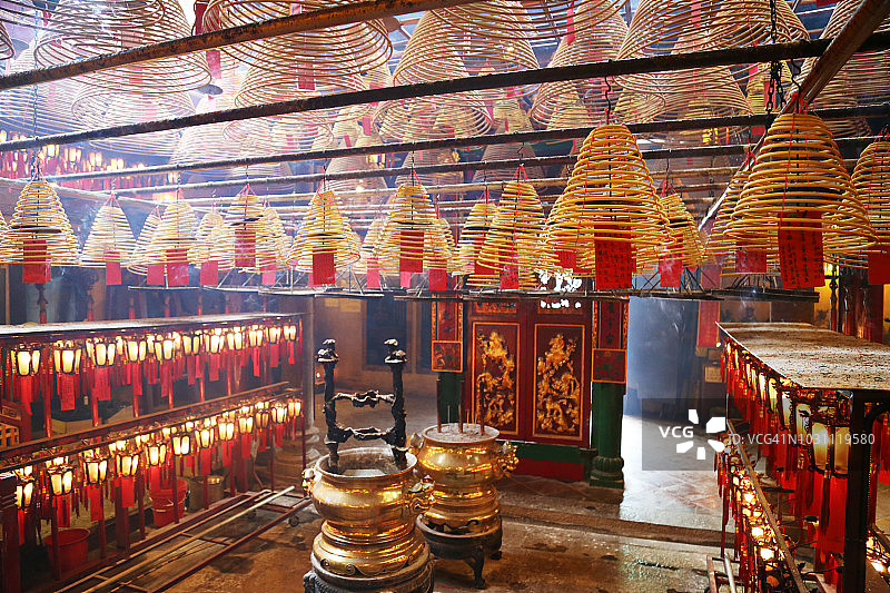 中国香港香港岛文武庙图片素材