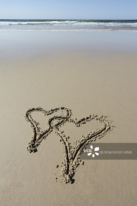 海滩词汇图片素材