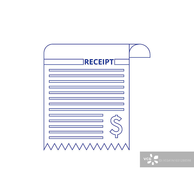 收据图片素材
