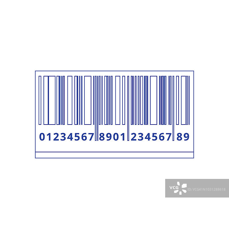 UPC条形码图片素材