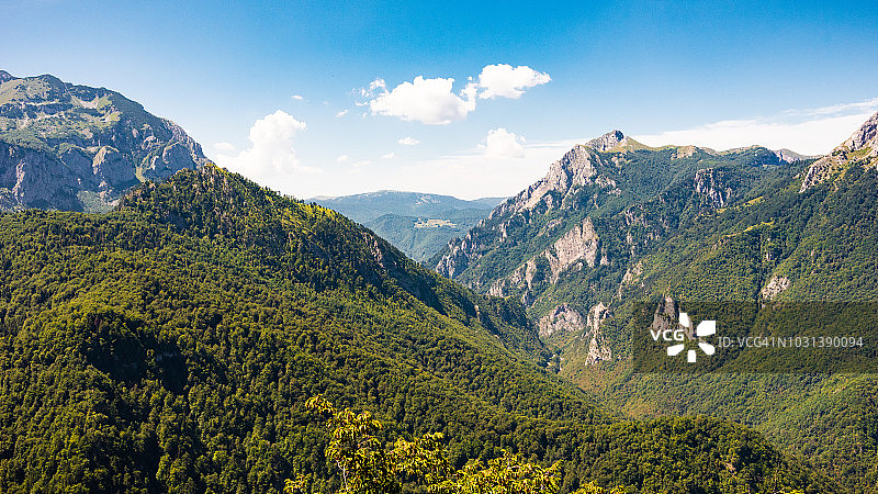 苏捷斯卡国家公园山景，波斯尼亚和黑塞哥维那图片素材