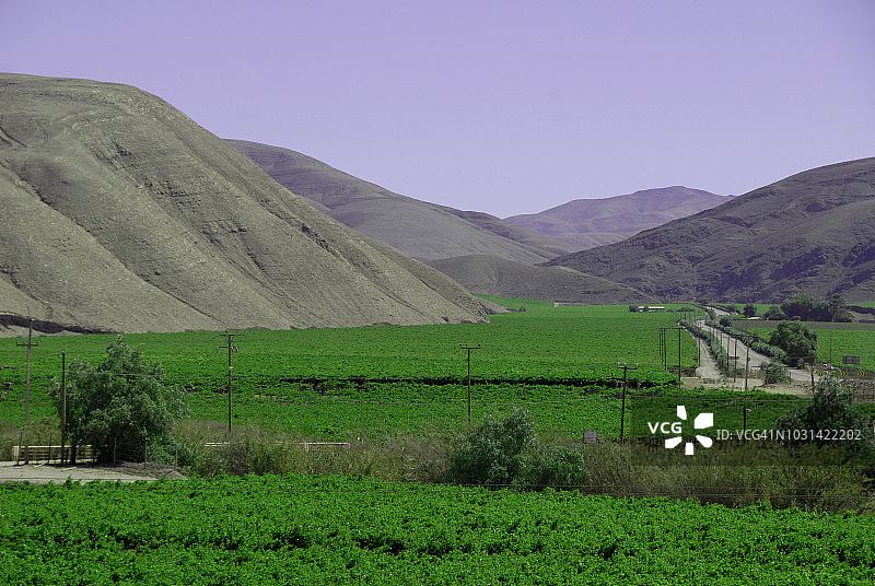 智利科皮亚波山谷图片素材
