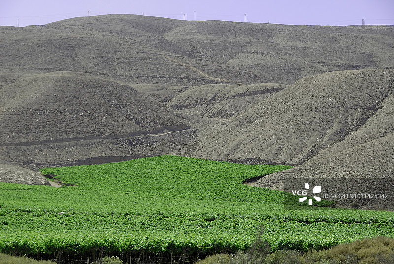智利科皮亚波山谷图片素材