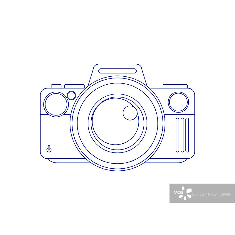 相机线性图标图片素材