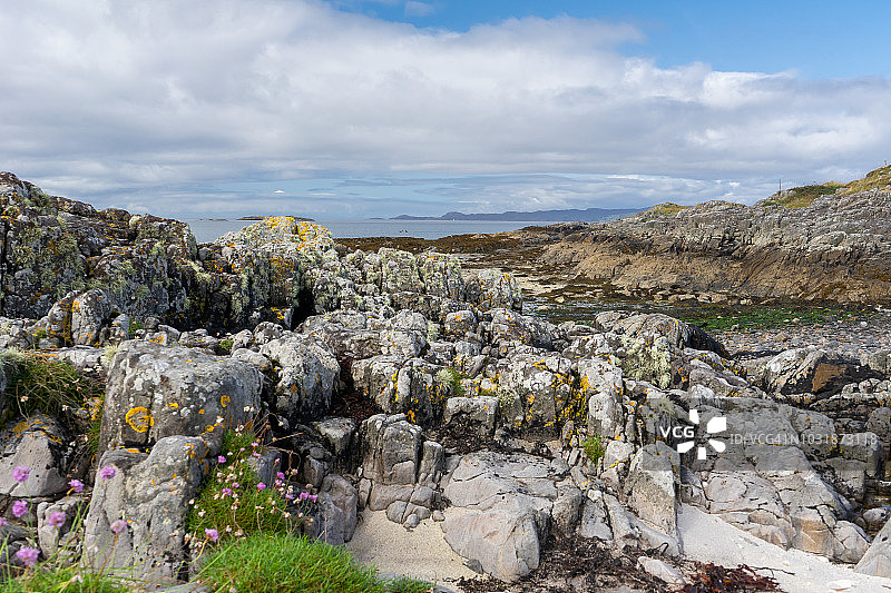 莫拉尔银色沙滩图片素材