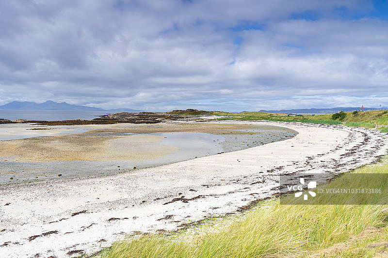 莫拉尔银色沙滩图片素材