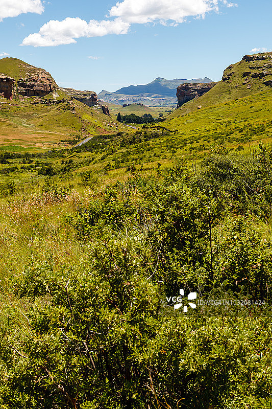 南非自由邦金门高地国家公园图片素材