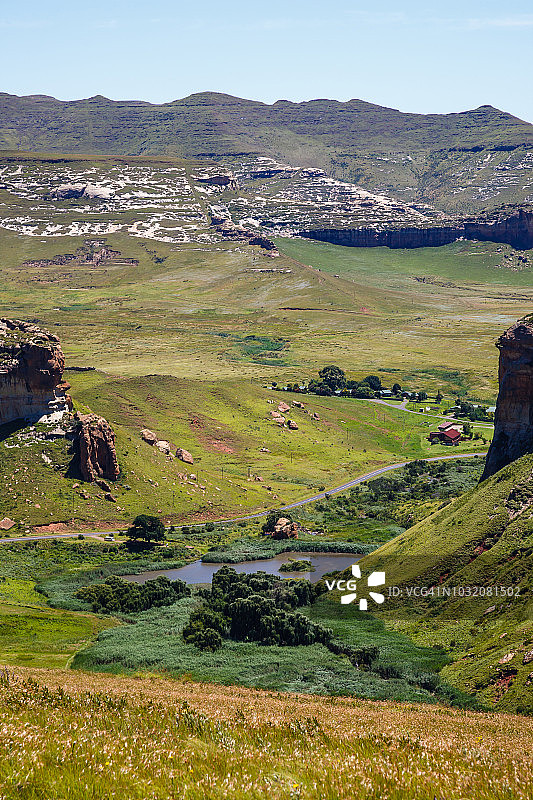 南非自由邦金门高地国家公园图片素材
