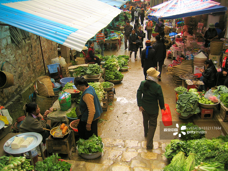 越南沙巴赫蒙族集市图片素材