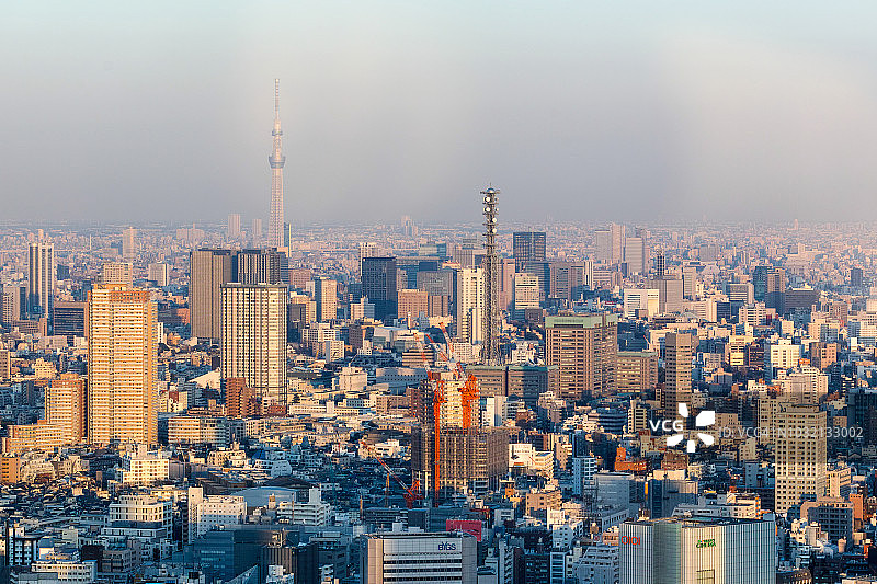 东京的天空图片素材