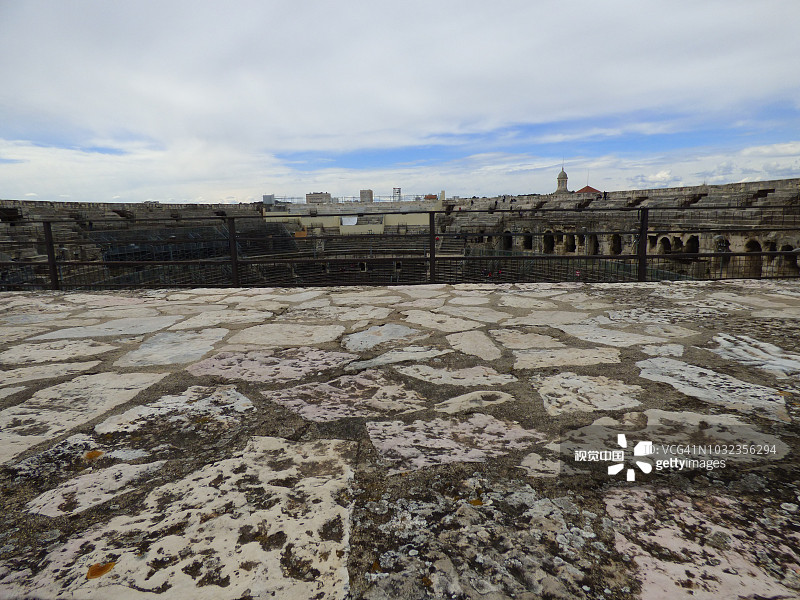 尼姆的罗马圆形剧场，法国图片素材