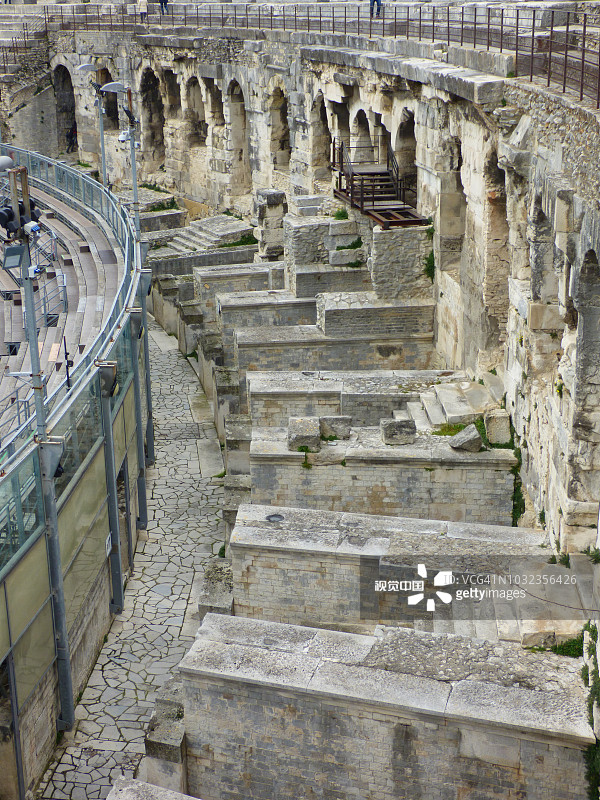 尼姆的罗马圆形剧场，法国图片素材