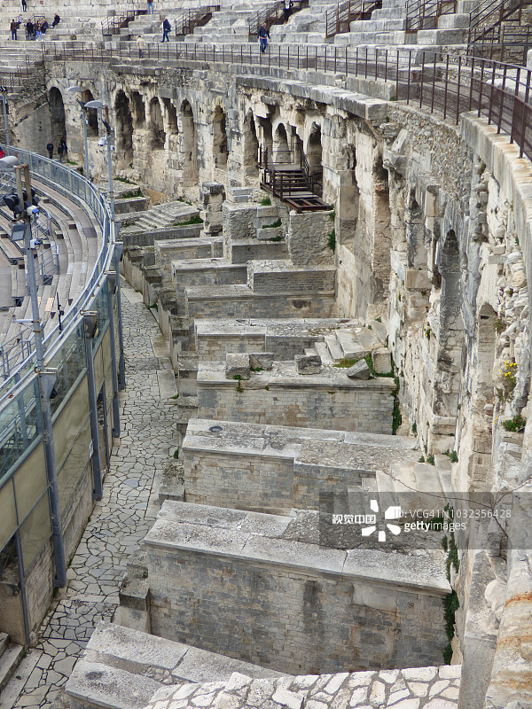 尼姆的罗马圆形剧场，法国图片素材