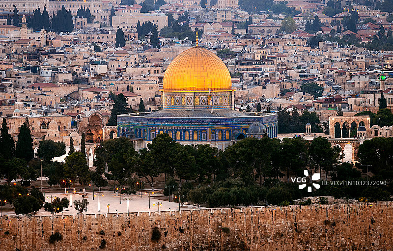 耶路撒冷圆顶清真寺图片素材