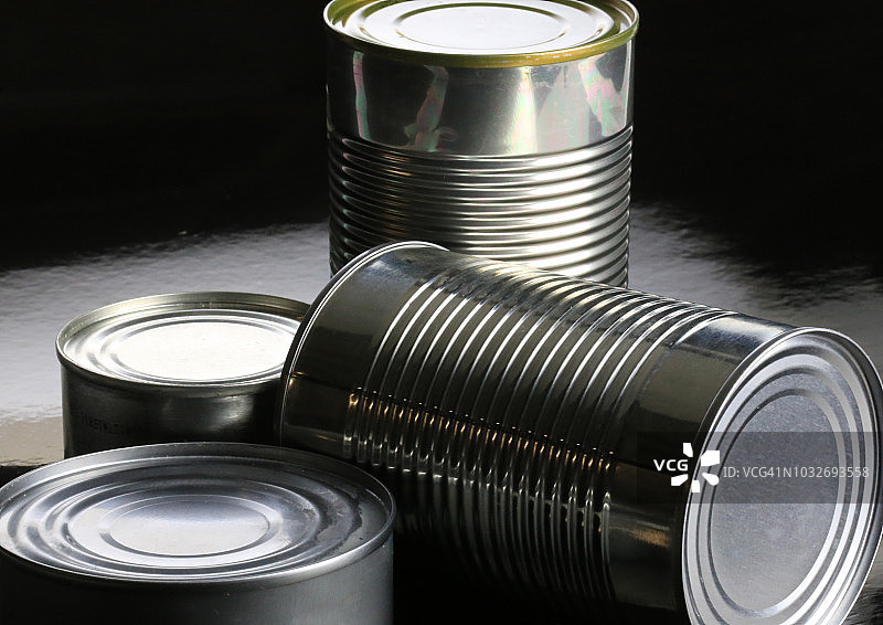 密封罐头食品图片素材