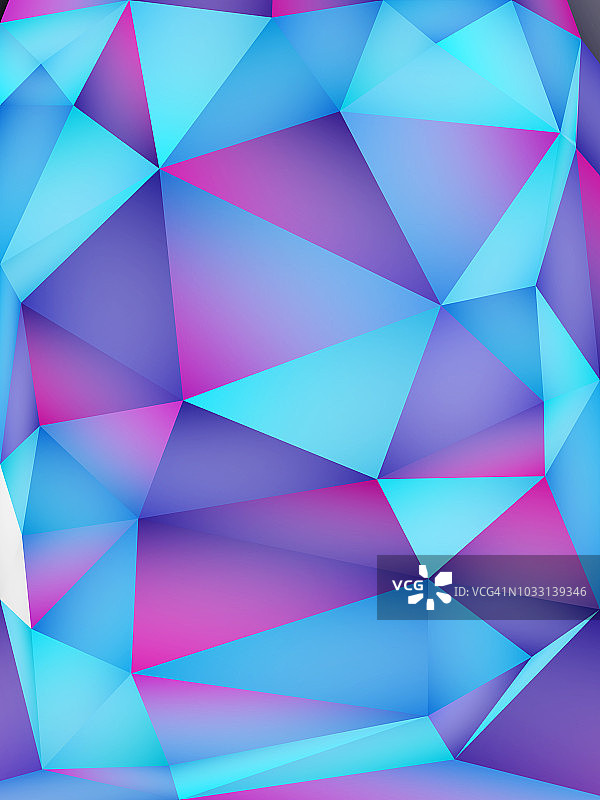 彩色抽象几何形状图片素材