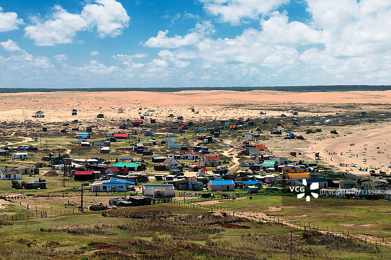 乌拉圭罗恰省的波洛尼奥角图片素材