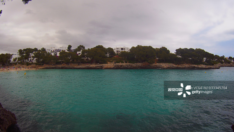 西班牙马略卡岛卡拉多尔海滩图片素材