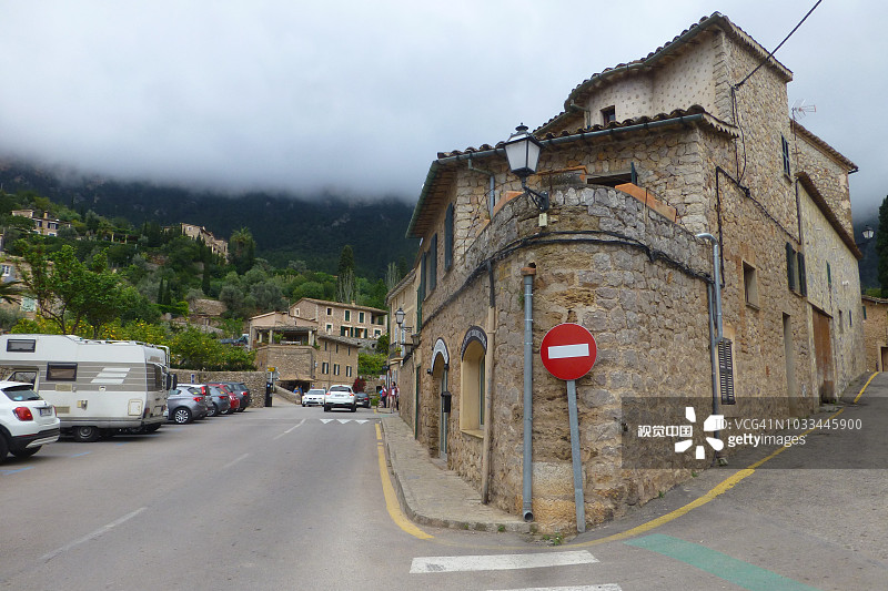 德亚村，马略卡岛，巴利阿里群岛，西班牙图片素材