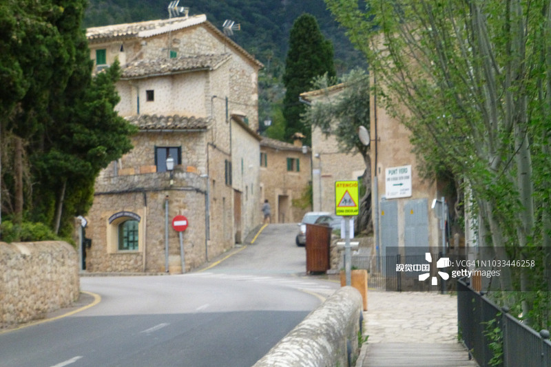 德亚村，马略卡岛，巴利阿里群岛，西班牙图片素材