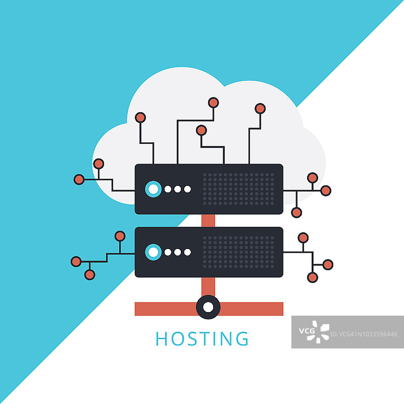 项目托管扁平风格设计图片素材