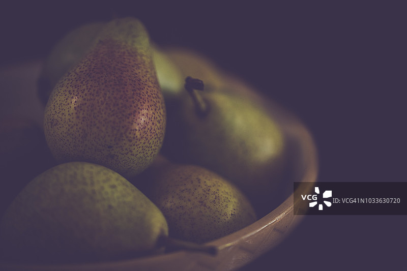 红色巴特利特梨图片素材