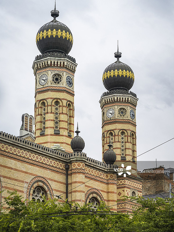 多哈尼街犹太会堂，欧洲最大、世界第二大犹太会堂图片素材
