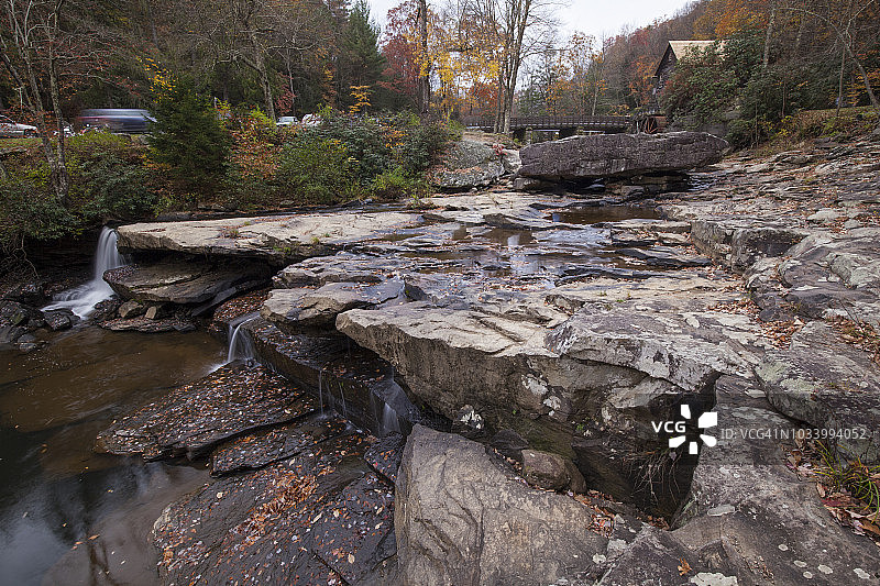 巴布科克州立公园的秋色图片素材
