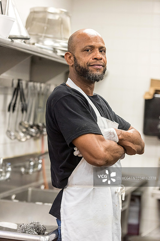 餐厅厨房工人图片素材