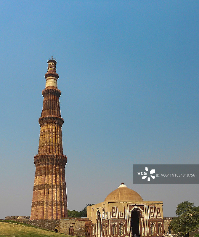 顾特卜塔/新德里图片素材