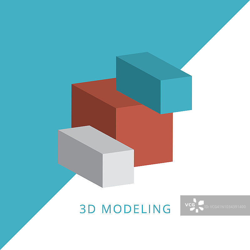 3D建模概念图片素材