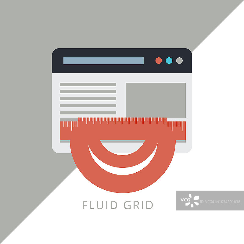 流体网格扁平风格设计图片素材