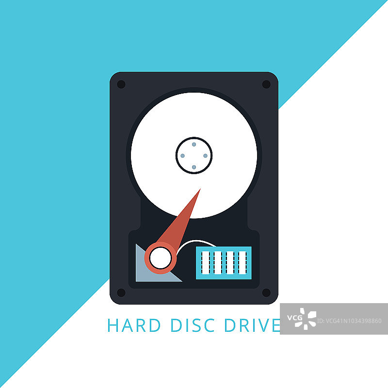 电脑零件图标数据存储硬盘图片素材