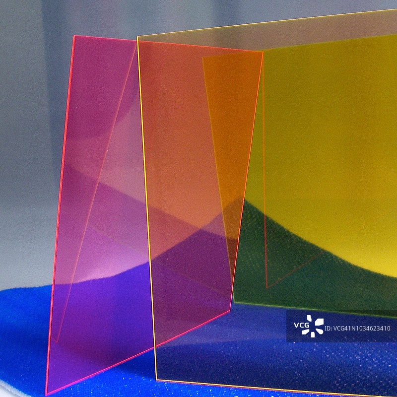 丙烯酸材料的组合图片素材