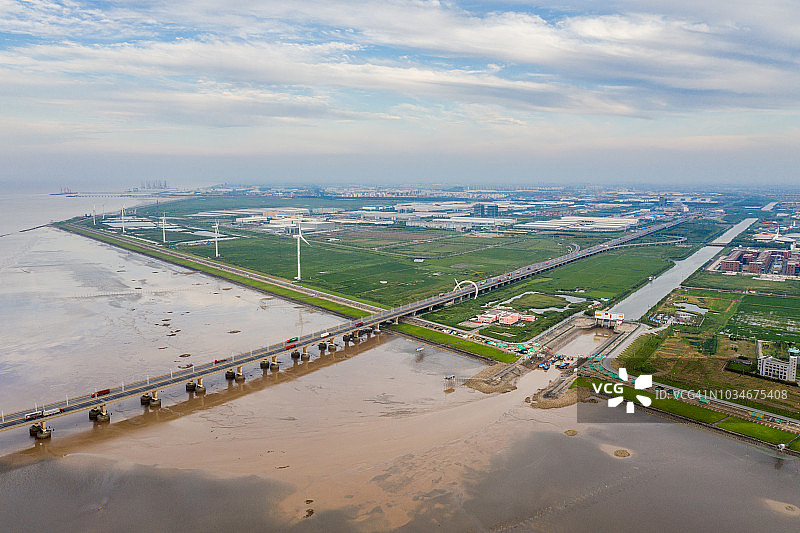 上海东海大桥图片素材