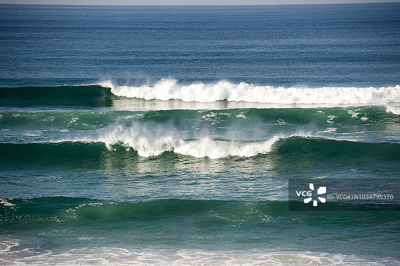 比斯卡罗斯海滩大西洋风光图片素材