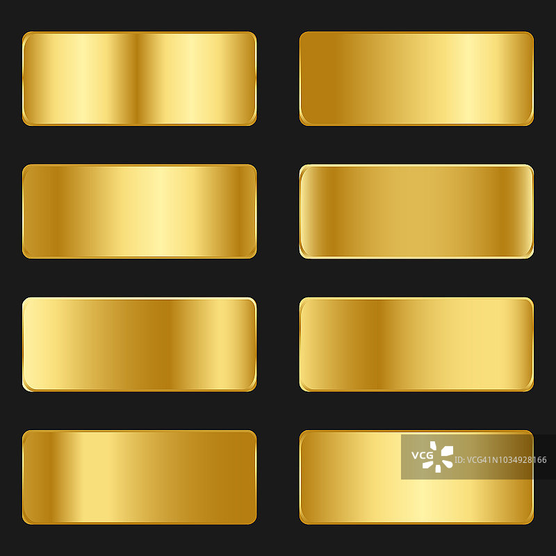 抽象金色渐变矢量模板图片素材