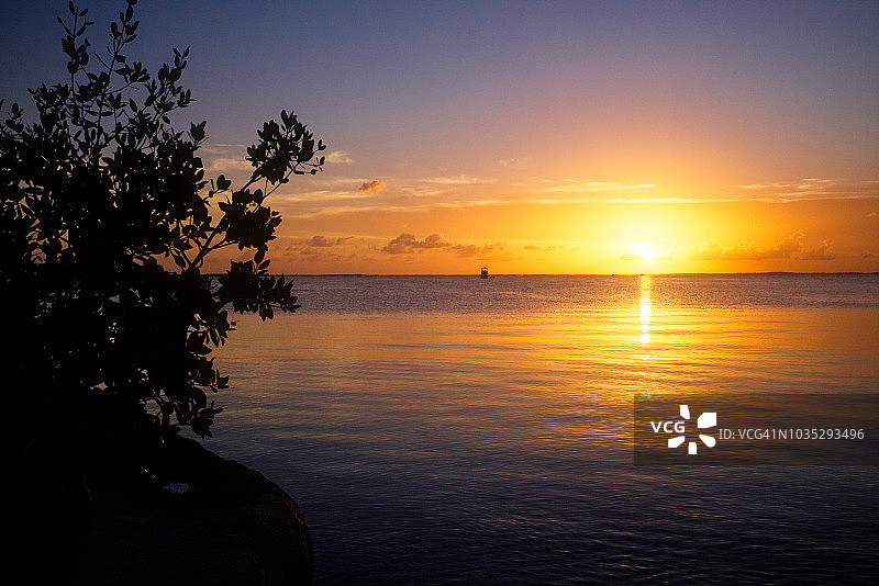 佛罗里达群岛日落图片素材