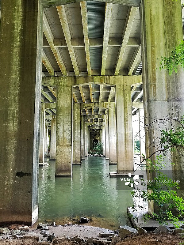 河流立交桥图片素材