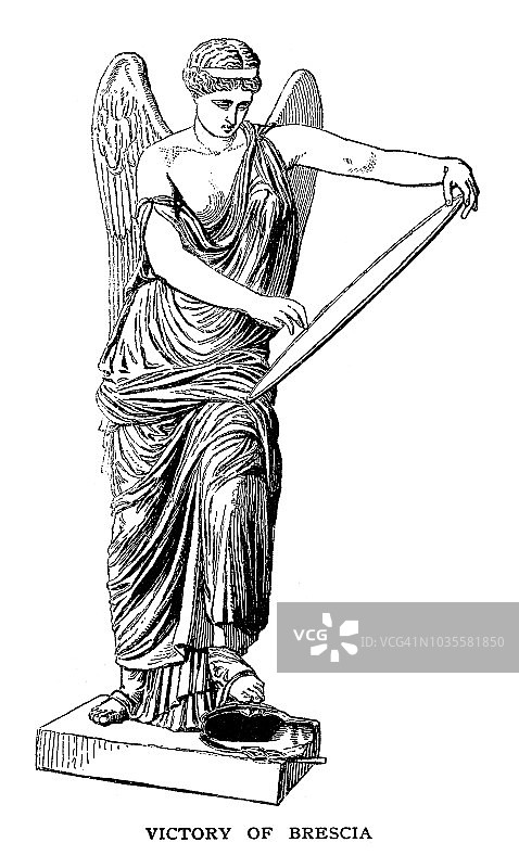 布雷西亚的胜利女神图片素材