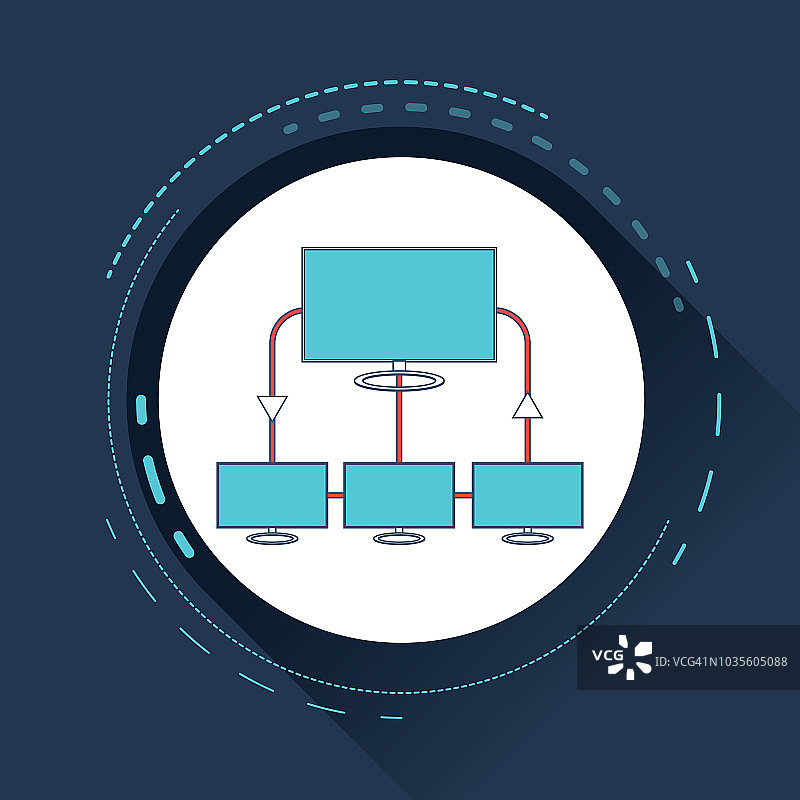 局域网连接图片素材