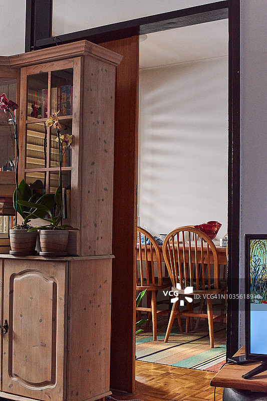 精美复古客厅内饰图片素材