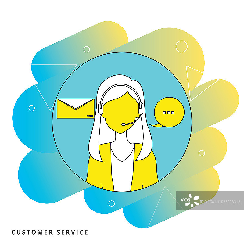 呼叫中心支持图片素材