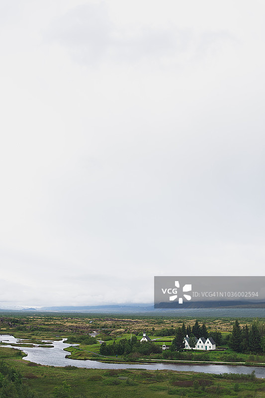 冰岛辛格韦德利国家公园：欧亚板块和北美板块的交汇之处图片素材