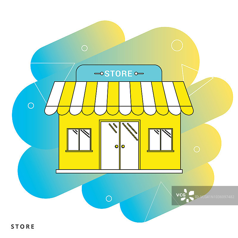 电商购物商店图片素材