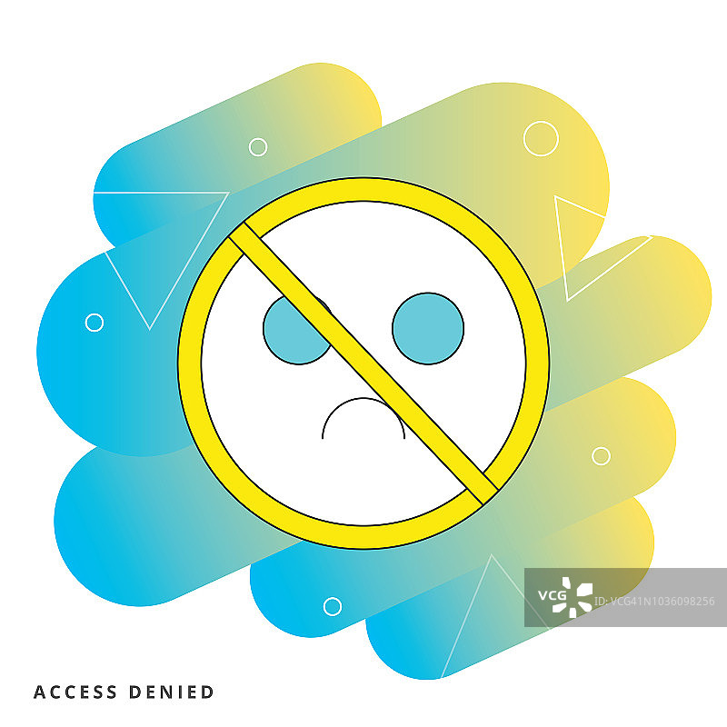 拒绝访问图标图片素材