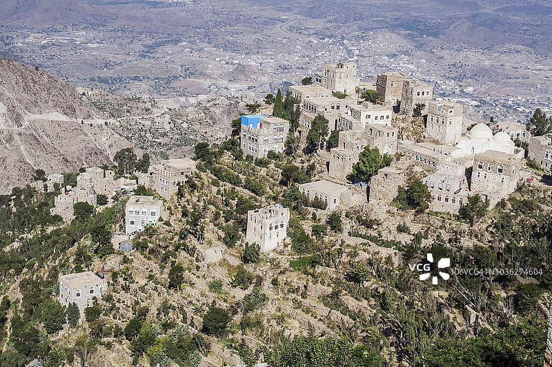 杰贝尔萨贝尔的山村图片素材